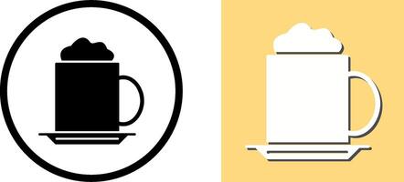 capuchino icono diseño vector