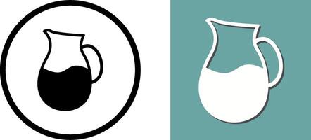 Milk Jug Icon Design vector