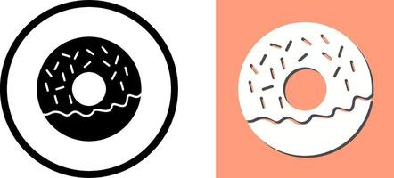 Doughnut Icon Design vector
