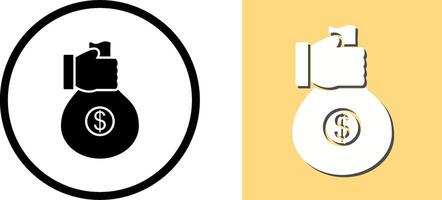 Unique Money Sharing Icon Design vector