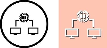 Unique Internet Connectivity Icon Design vector