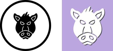 Pig Icon Design vector