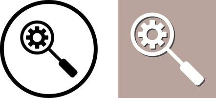 Unique Search Engine Optimizati Icon Design vector