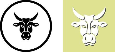 Cow Icon Design vector