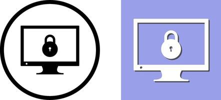 Unique Closed Access Icon Design vector