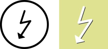 Unique Flash Icon Design vector