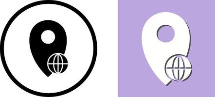 Global Locations Icon Design vector
