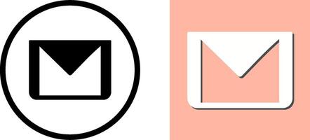 Unique Email Icon Design vector