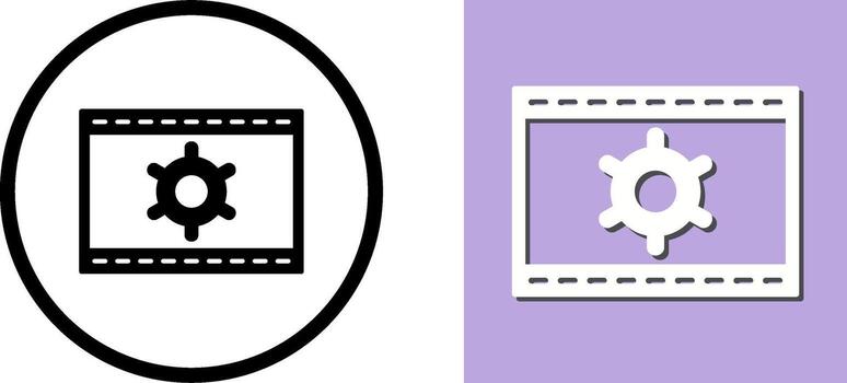 Unique Web Optimization Icon Design vector