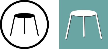 Unique Stool Icon Design vector