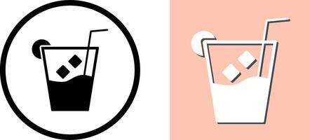 Unique Whiskey Sour Icon Design vector