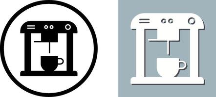 Unique Coffee Machine Icon Design vector