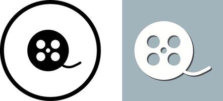 Reel Icon Design vector