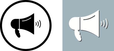 Unique Megaphone Icon Design vector