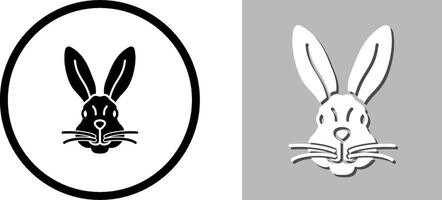 Rabbit Icon Design vector