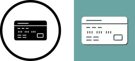 Debit Card Icon Design vector