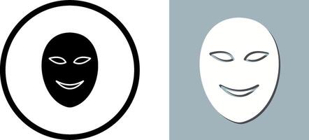 Ancient Face Mask Icon Design vector