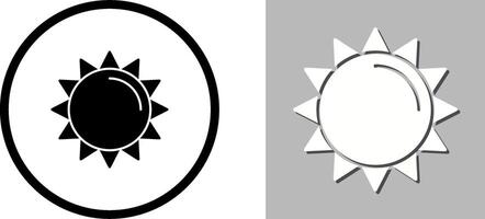 diseño de icono de sol vector