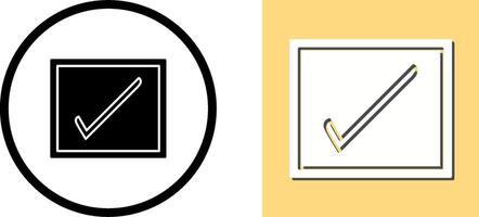 Checkbox Icon Design vector