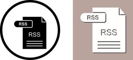 RSS Icon Design vector