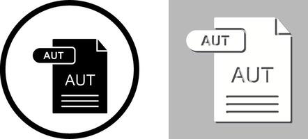 AUT Icon Design vector