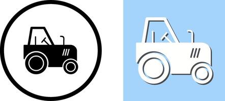 Tractor Icon Design vector