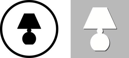 Lamp Icon Design vector