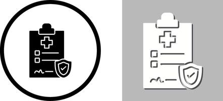 Health Protection Icon Design vector
