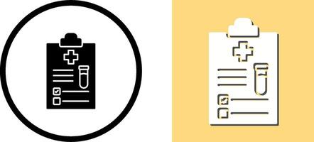 Medical Report Icon Design vector