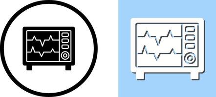 Heart Rate Monitor Icon Design vector