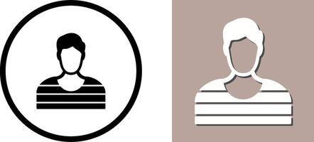 Prisioner Icon Design vector
