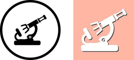 Microscope Icon Design vector