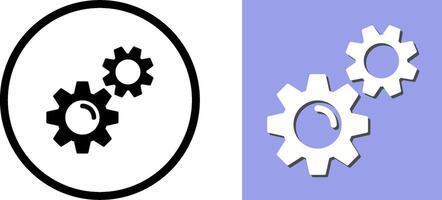 Gears Icon Design vector