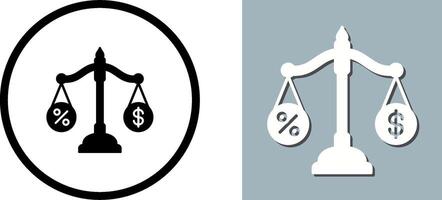 Scale Icon Design vector