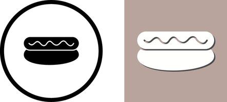 Hot Dog Icon Design vector