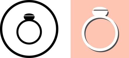 Ring Icon Design vector