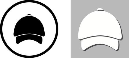 diseño de icono de gorra vector