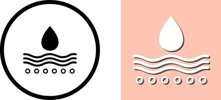 Moisture Icon Design vector