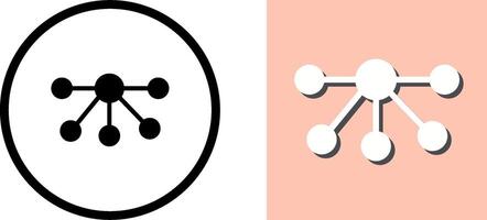 Nodes Icon Design vector