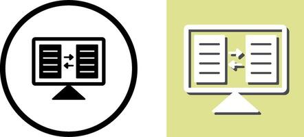 File Sharing Icon Design vector