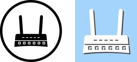 Router Icon Design vector