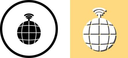 Global Signals Icon Design vector