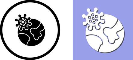 Pandemic Icon Design vector