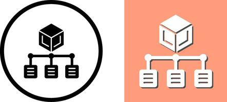 Distribution Icon Design vector