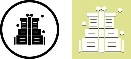 Gift Box Icon Design vector