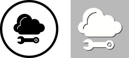 Cloud Computing Icon Design vector