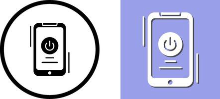 Power Button Icon Design vector