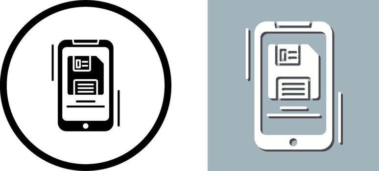 apoyo archivo icono diseño vector