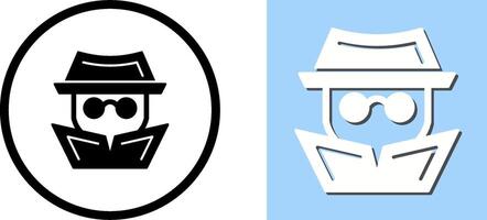 Hacker Icon Design vector