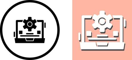 Laptop Icon Design vector